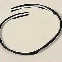 Beading Rear Bumper 87-95