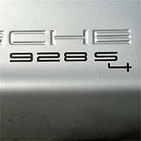 928 S4 Decal Dark Gray