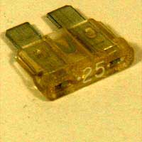 25 Amp Fuse 85-95